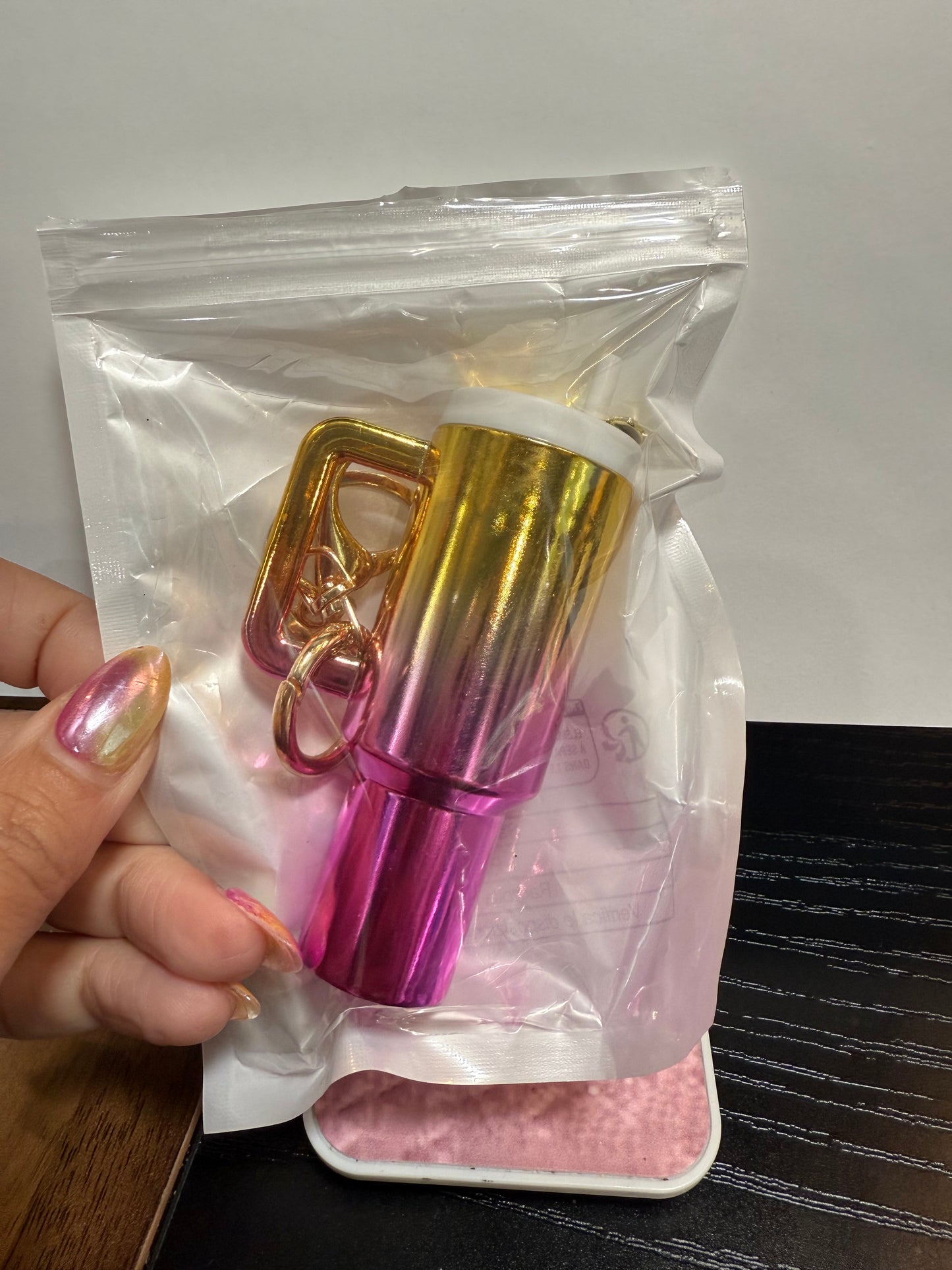 Keychain/Chapstick holder