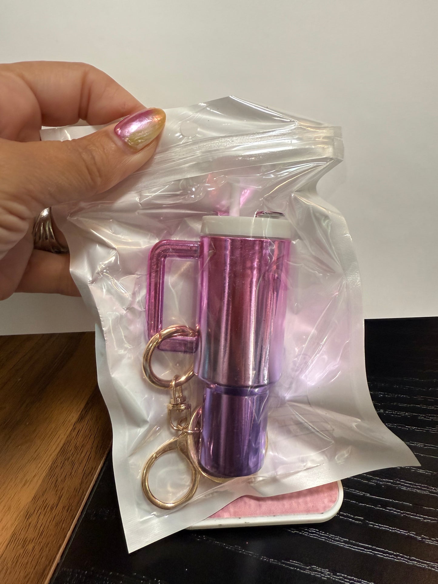 Keychain/Chapstick holder
