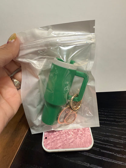 Keychain/Chapstick holder