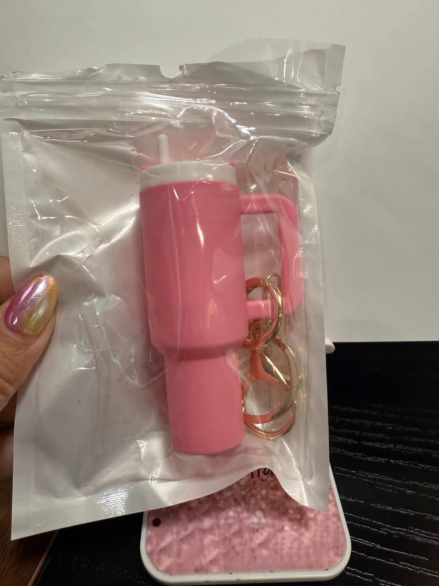 Keychain/Chapstick holder