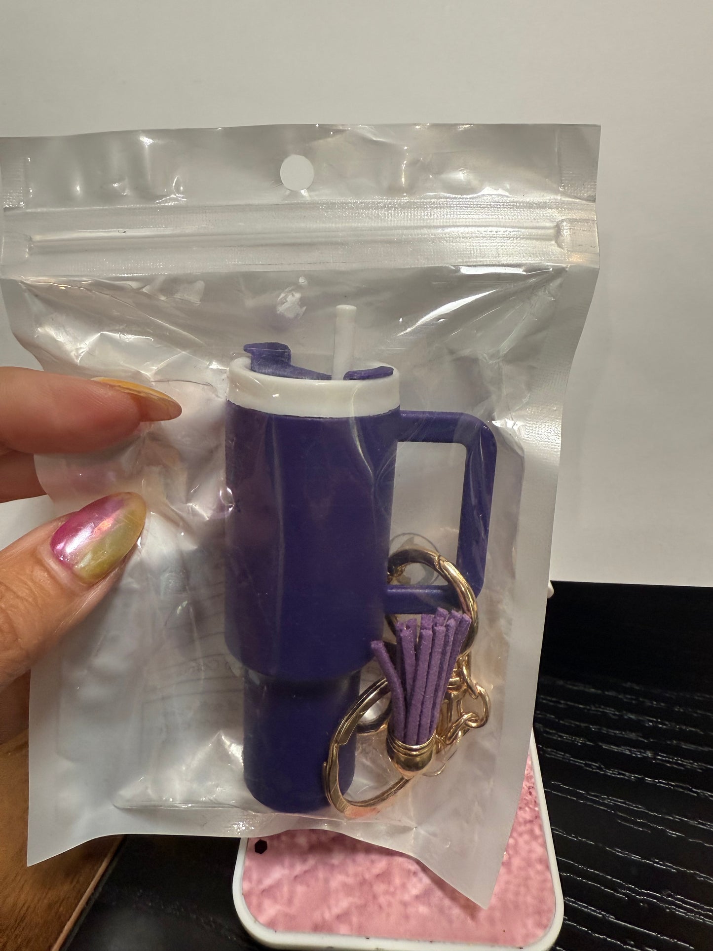 Keychain/Chapstick holder