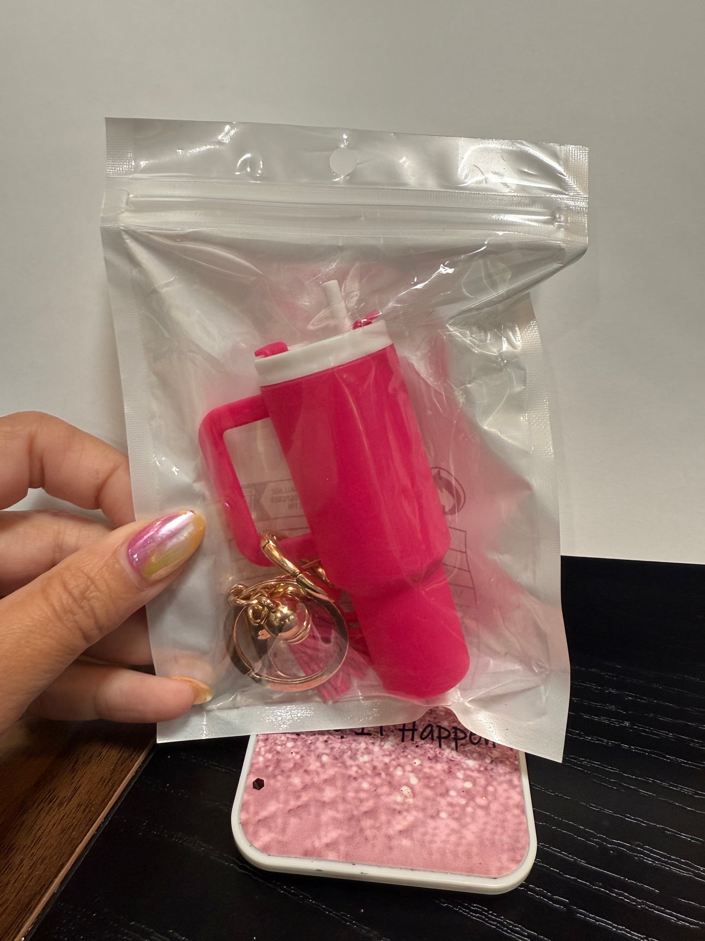 Keychain/Chapstick holder