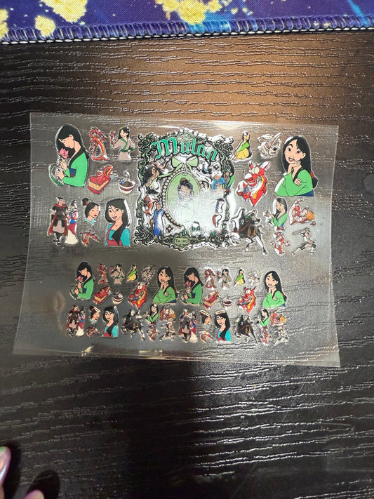 Mulan Keychain