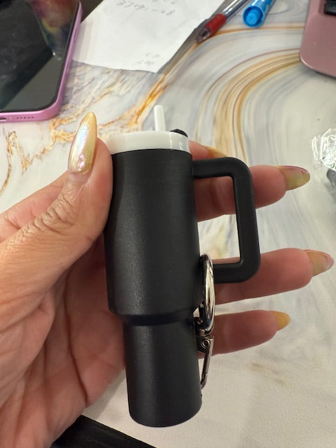 Keychain/Chapstick holder