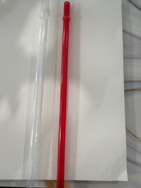 Glitter Reusable Straws Plastic