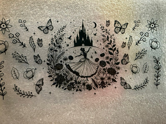 Outlined Cinderella