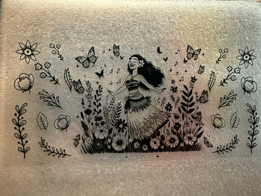 Outlined Moana