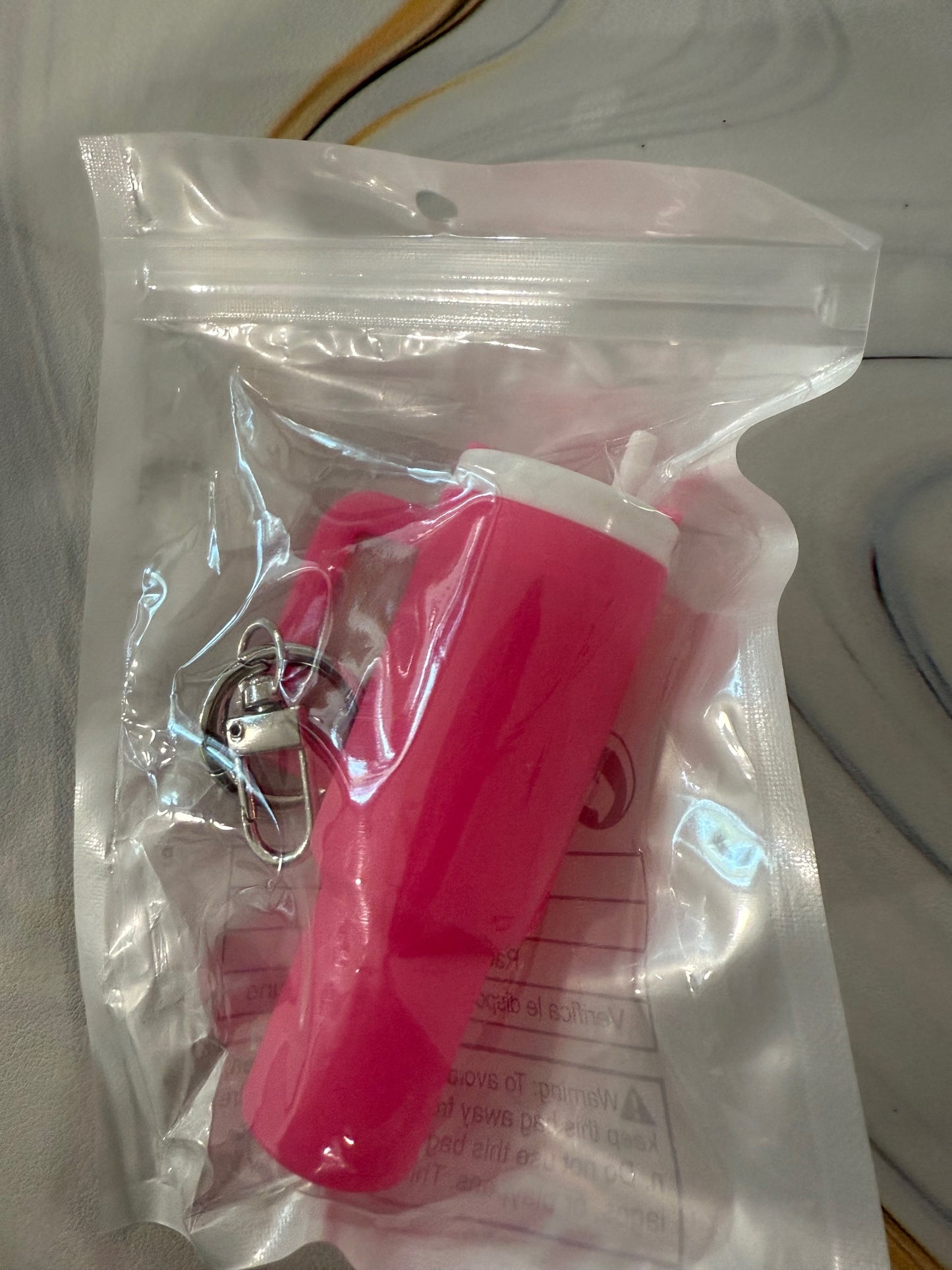 Keychain/Chapstick holder