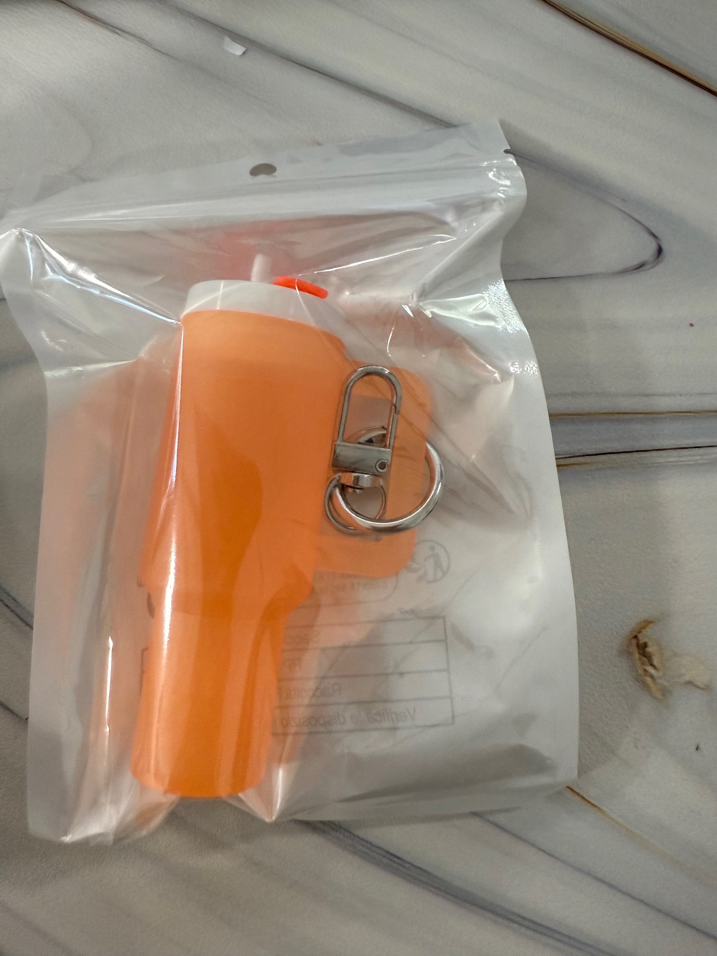 Keychain/Chapstick holder