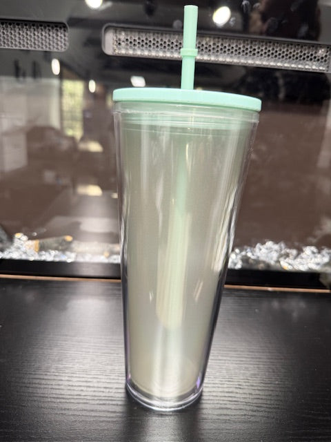 24 Oz Snow Globe Glow Tumblers