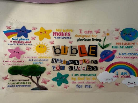 Bible Affirmations for Success