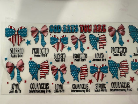 God Says you are