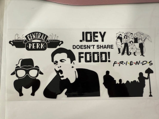 Friends - TV Show - Joey Doesn't share food