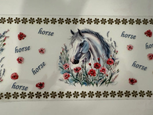 Horse - White