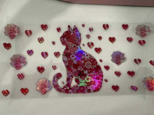 Pink Cats - Flowers