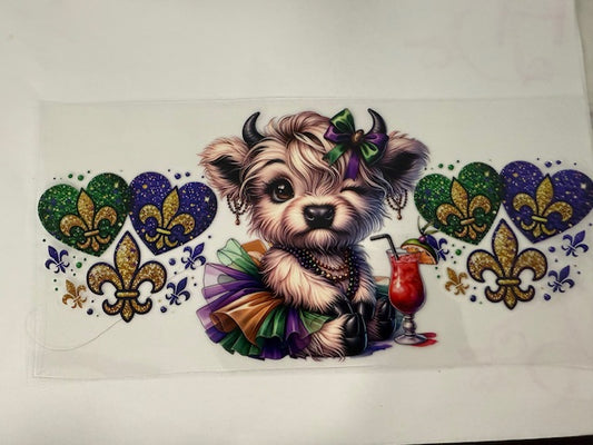 Miniature cow - Fleur de Lis