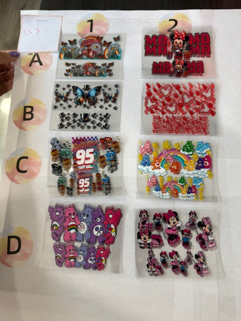 Keychain Wrap SET 8