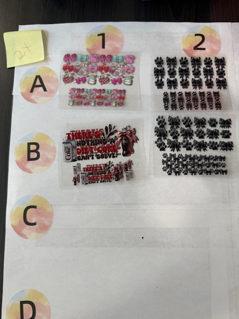 Keychain Wrap SET 33