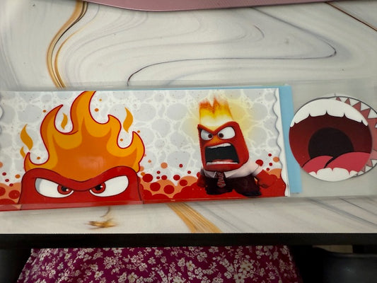 Inside out - Anger  Mug with Big Mouth set