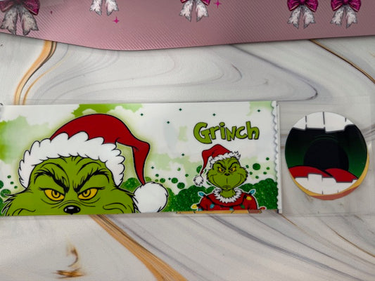 Grinch Mug with Big Mouth set