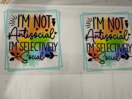 I am not antisocial
