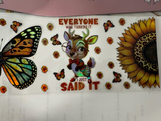 Everyone was thinking it