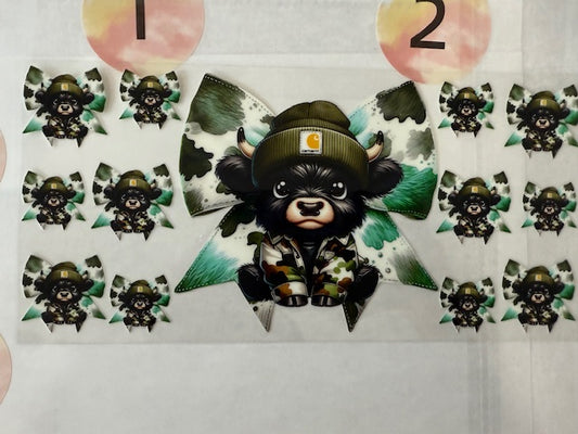 highland cow - Carhart  Green