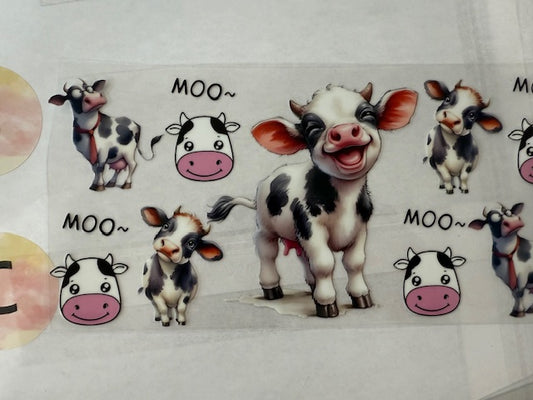 cow - Black and white moo