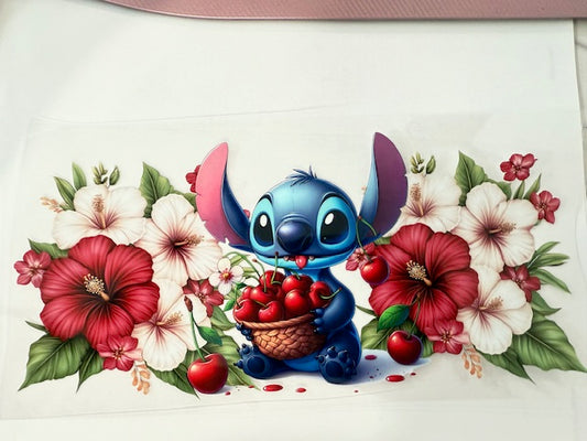 Lilo and Stitch Cherries basket