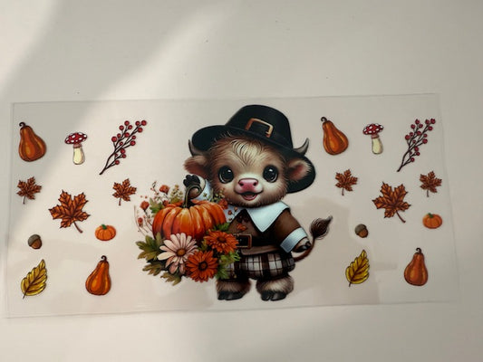 highland cow - Fall 3
