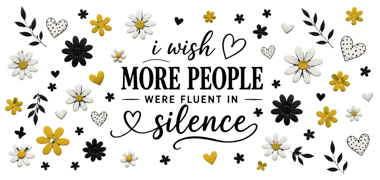 I Wish More People Were Fluent in Silence