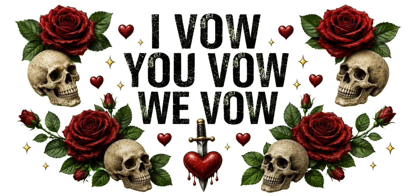 I vow you vow we vow