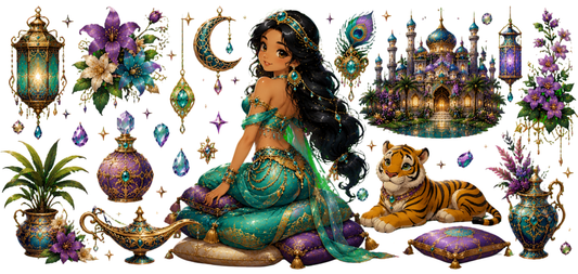 Long Hair Green Princess