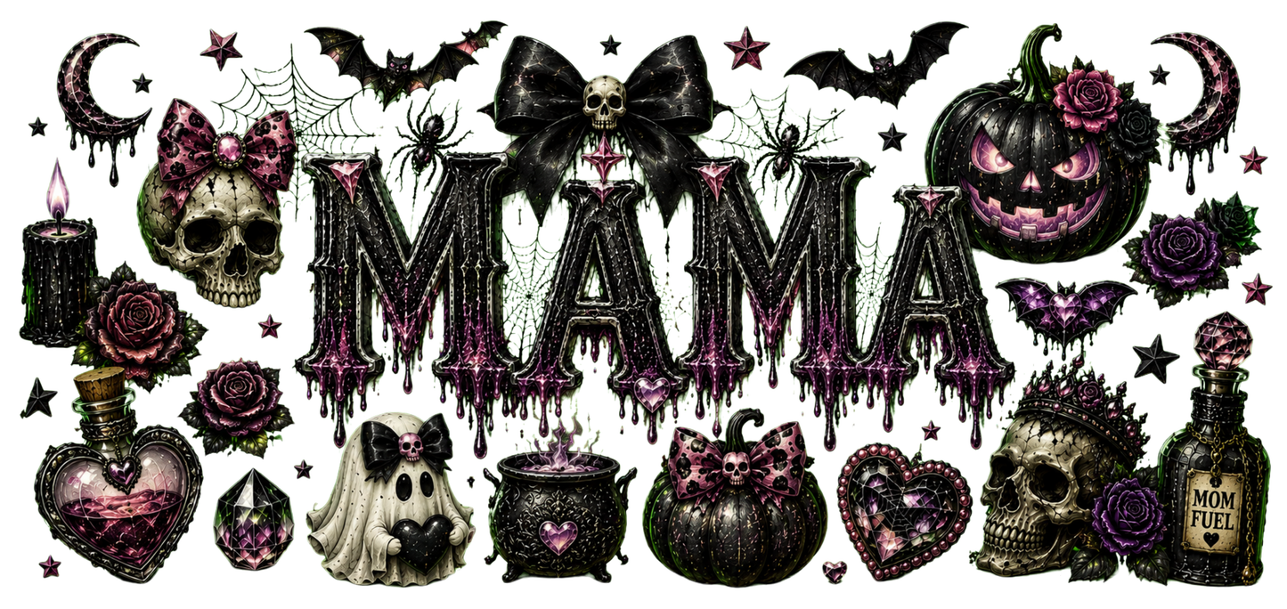 Mama Black Ribbon
