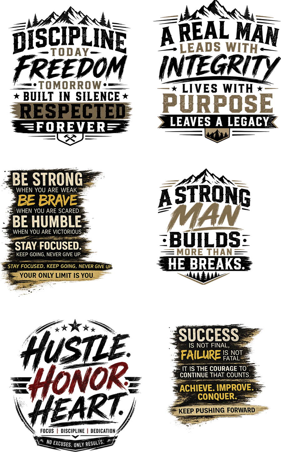 Man decals
