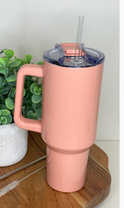 40 oz w/ Handle Sublimation Color Tumblers