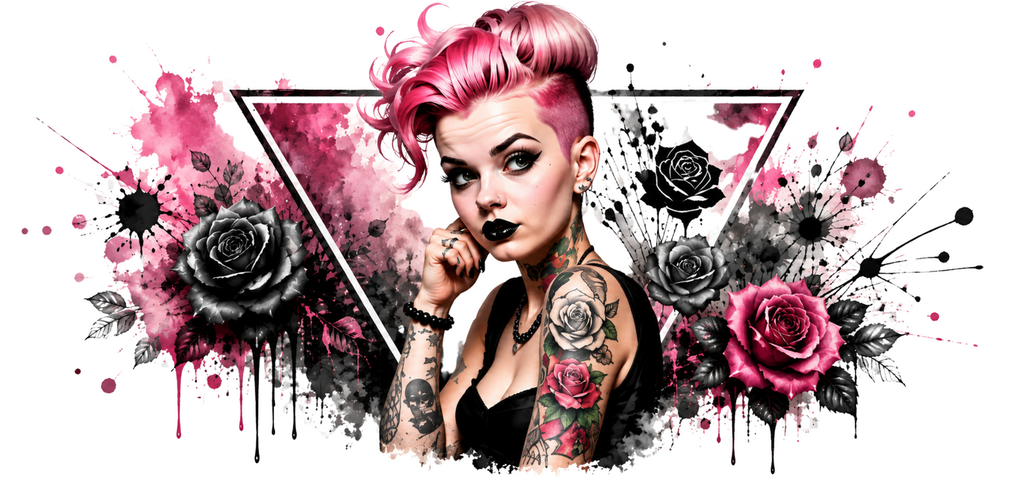 Pink Girl Rebel