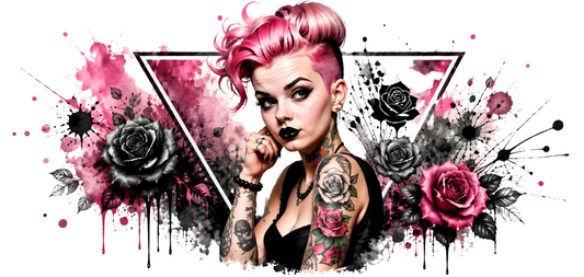 Pink Girl Rebel