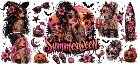 Pink Woman Summerween