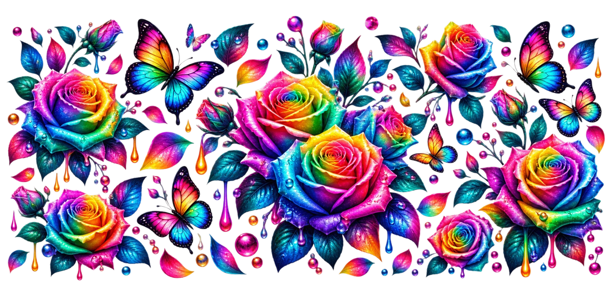 Rainbow Rose