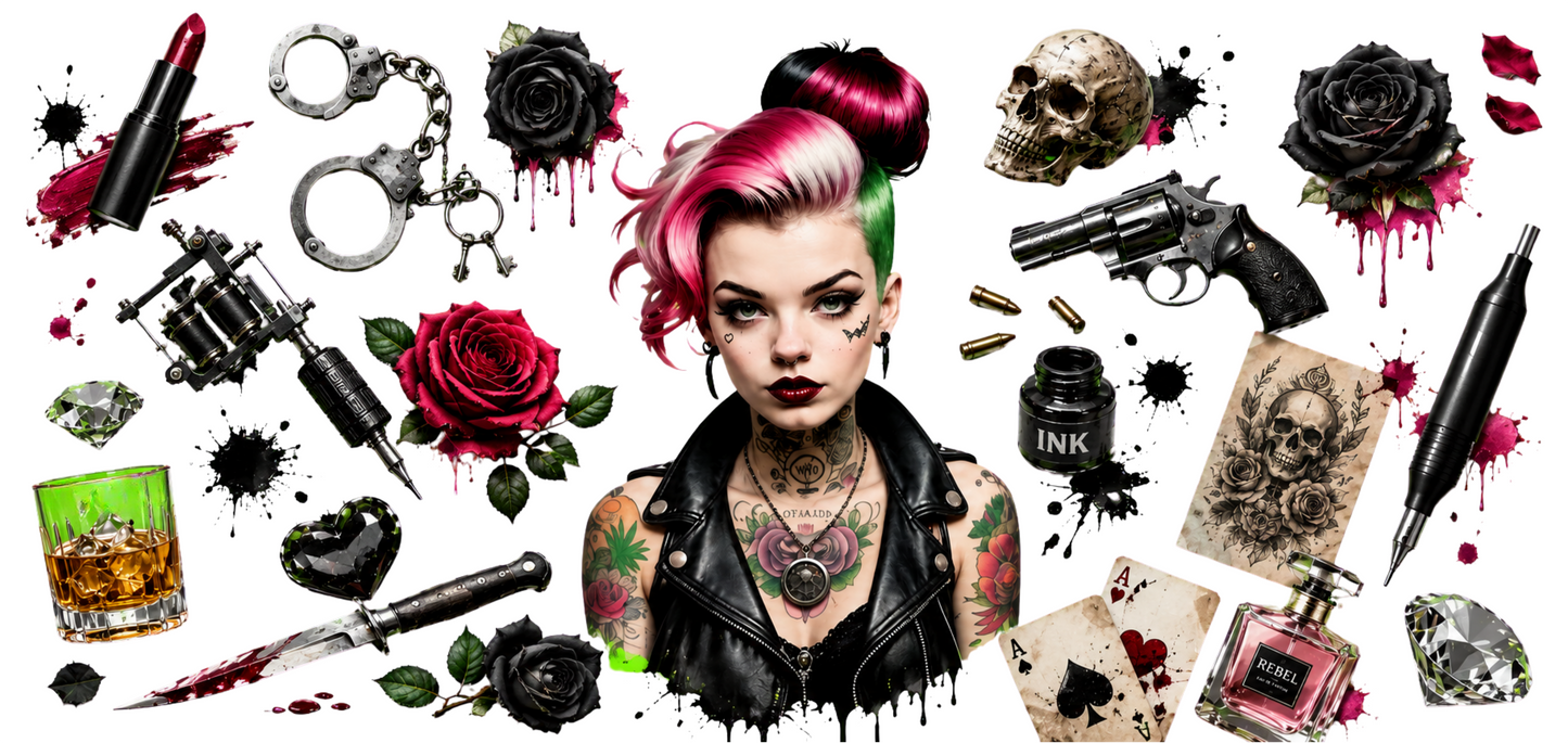 Rebel Girl Tattoo