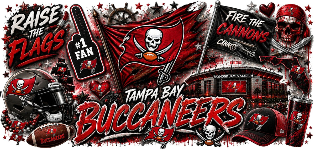 Red Flag Skull
