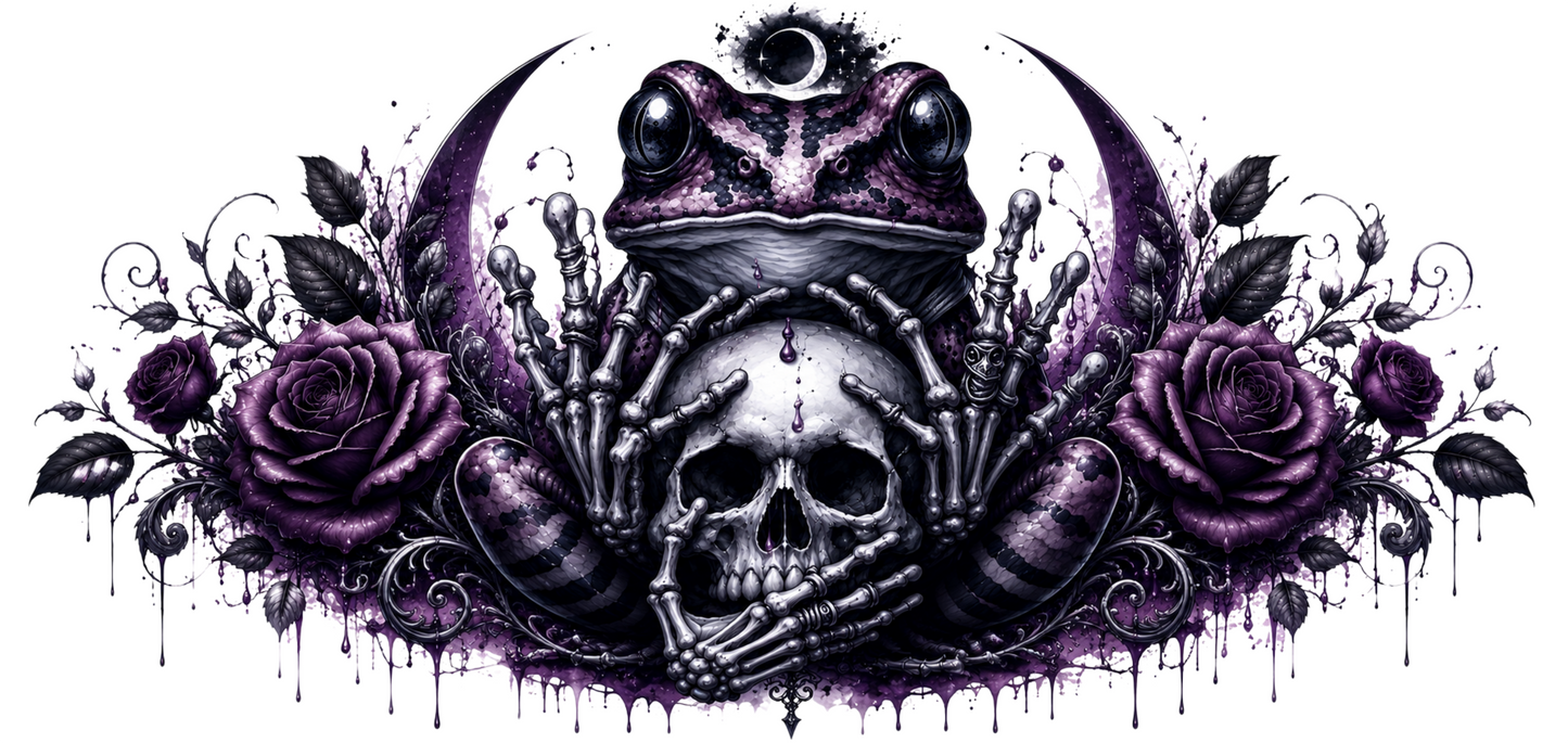 Skull Purple