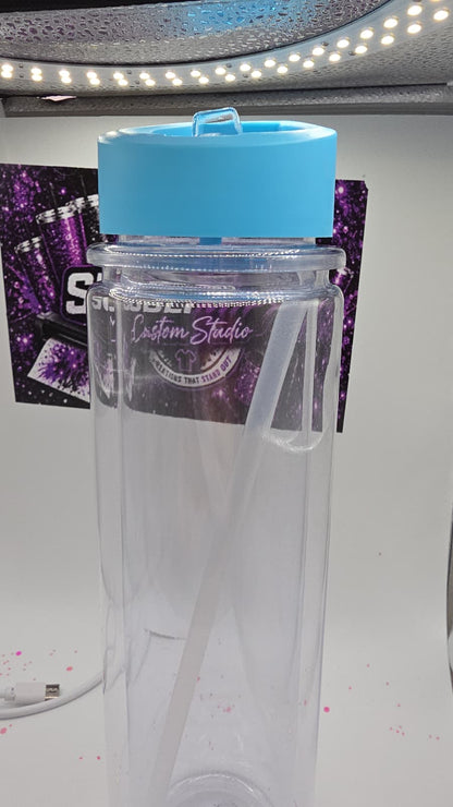 Sports Bottle Snow Globe