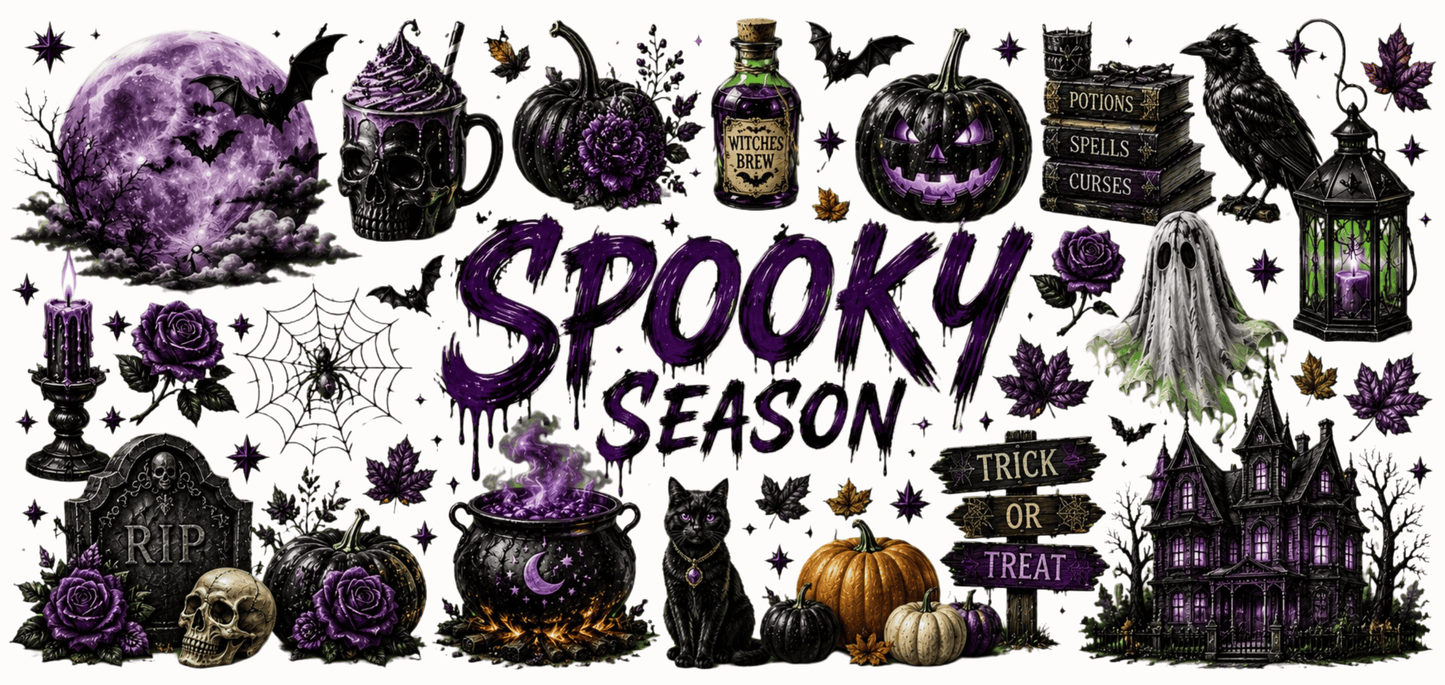 Spooky Purple