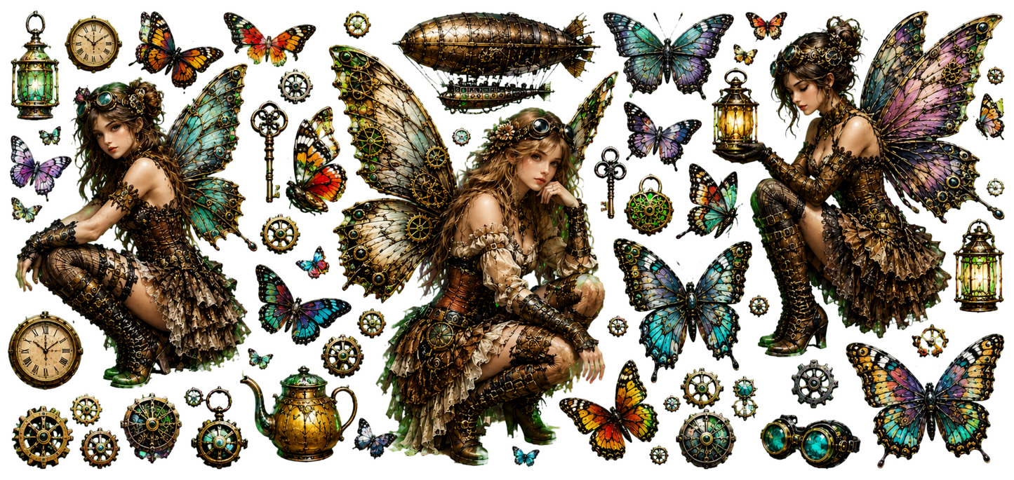 Steampunk Clockwork Fairy