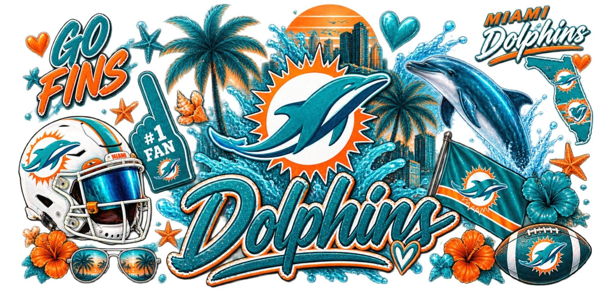 Teal Dolphins