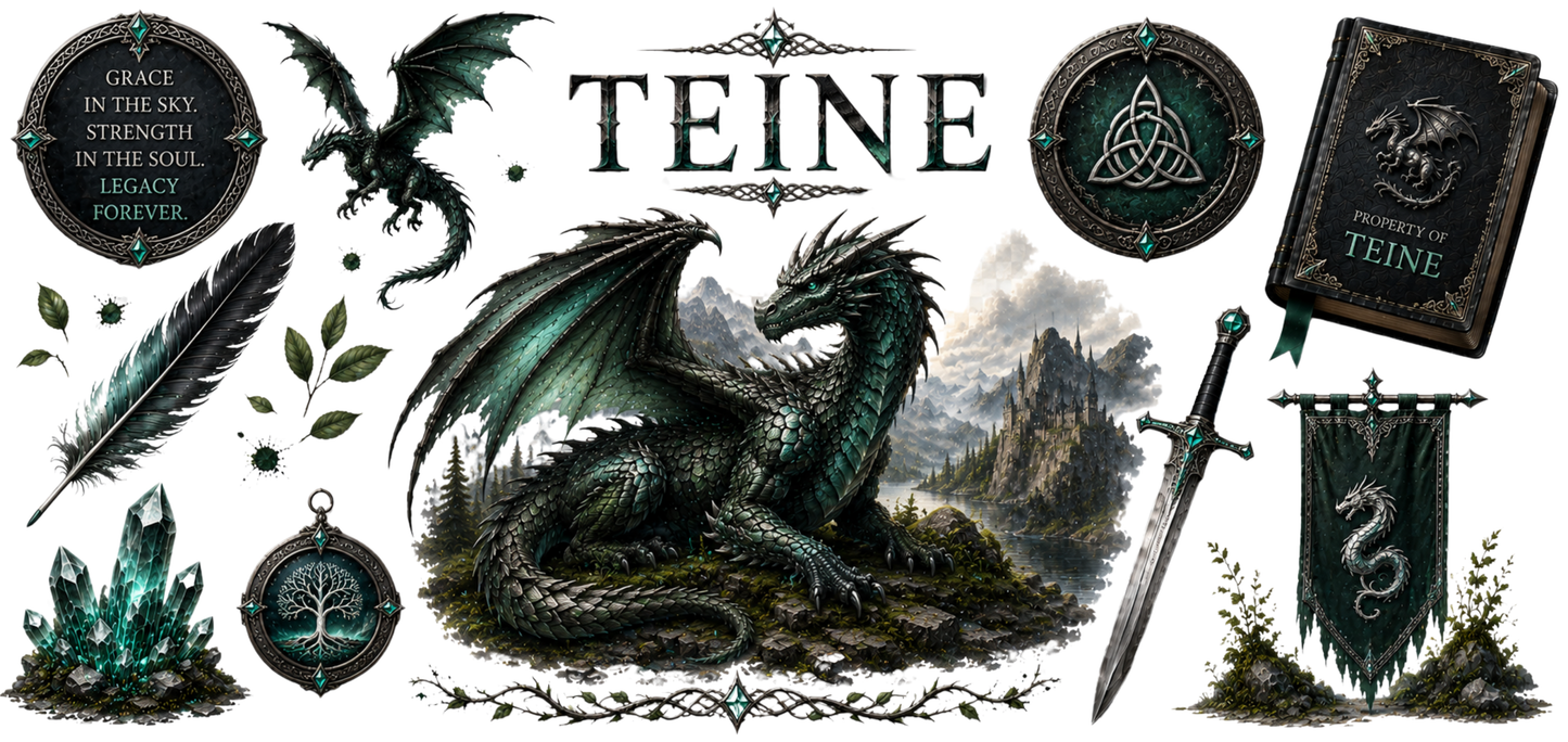 Black Green Dragon