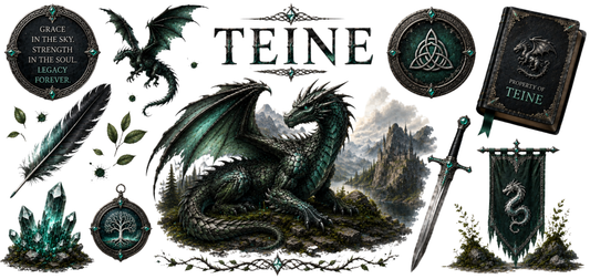 Black Green Dragon