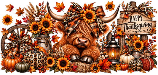 Thanksgiving Cow